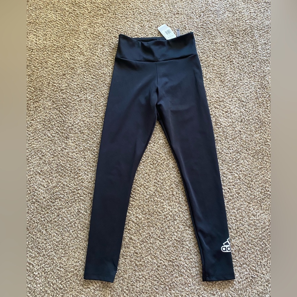 NEW Adidas high rise 7/8 style Aeroready black running leggings - NWT
